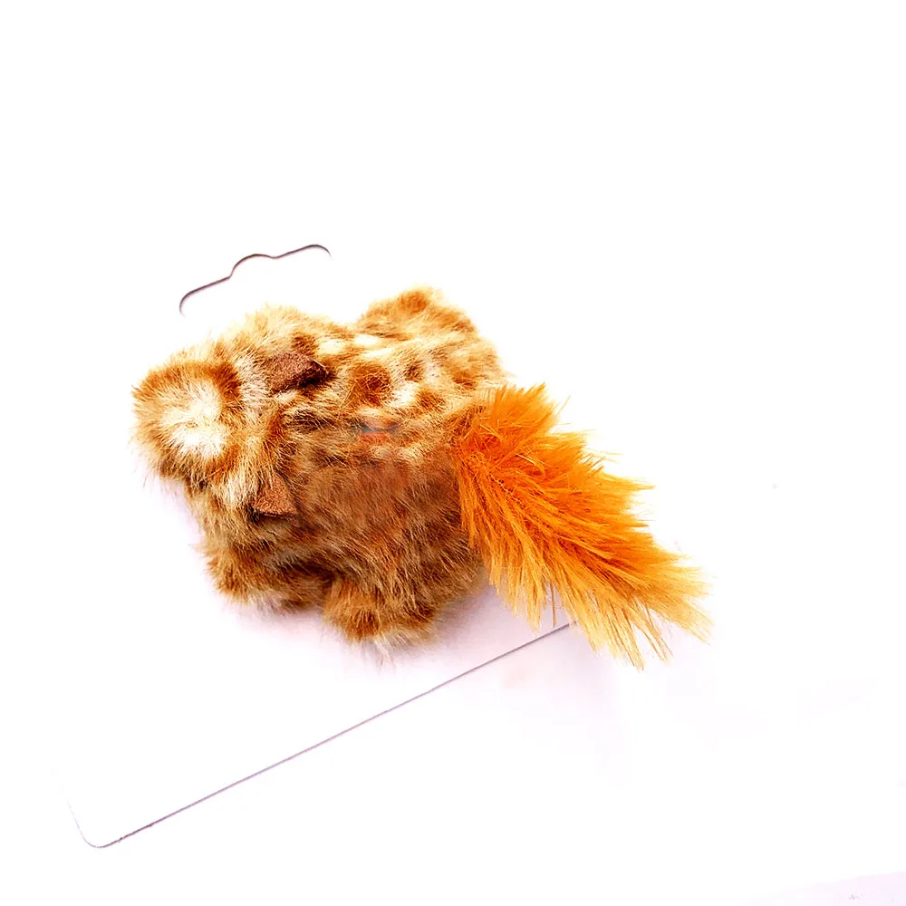 
High quality cute recycled organic growing polyester cat toys for hamster 