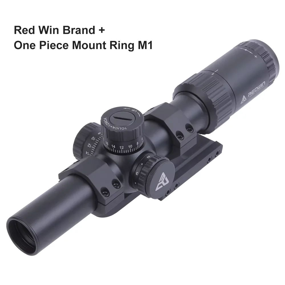 Red Win True 1x30 мм 1/2 MO башня с нулевым замком 6-уровневая красная подковообразная прицел M4 Torero HD 1-6x24 FFP