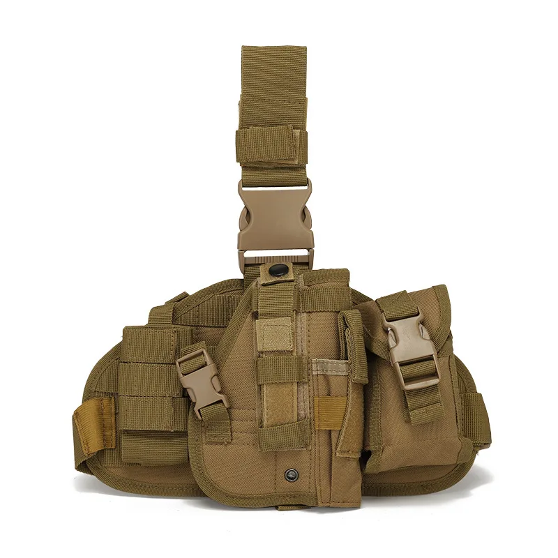 Factory spot tactical gun holster dog bag gauntlet bag Molle accessory hanging bag wild combination leg cover