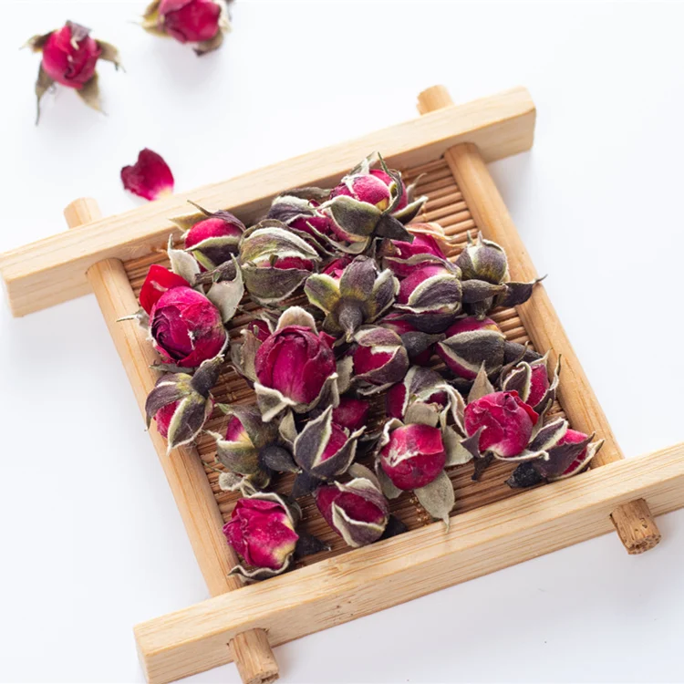 
Gold Plated Rose Flower Dried Gold Rose Buds Herbal Tea 