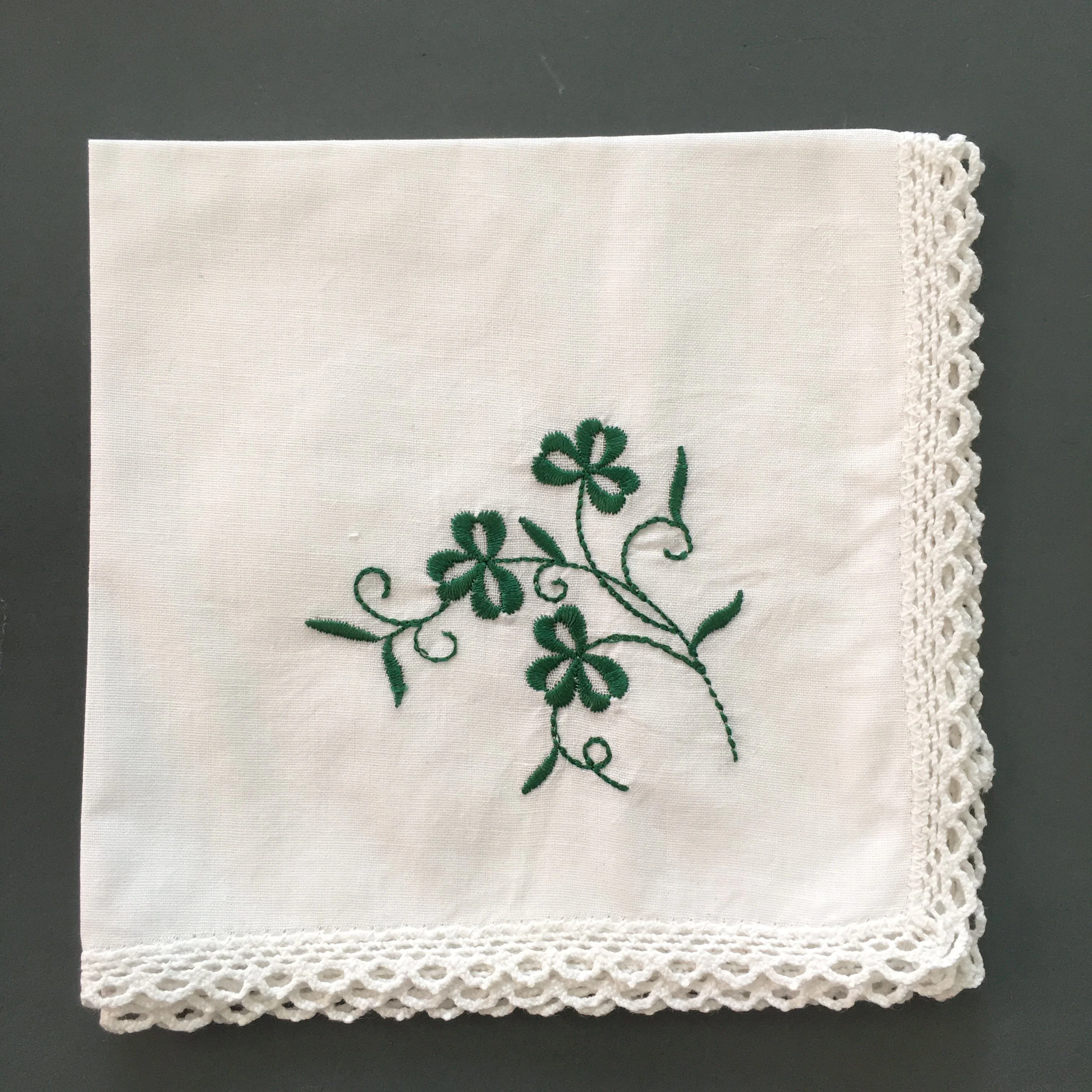 AAA Grade embroidered handkerchief
