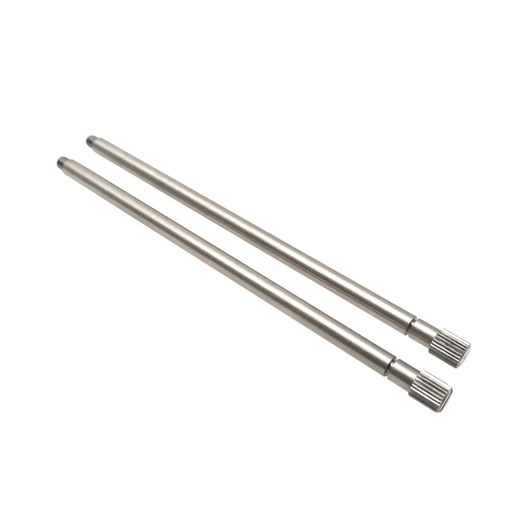 Custom Steel Shaft Hexagon Pin Shaft Aluminum Stainless Brass Shaft for Machinery Components