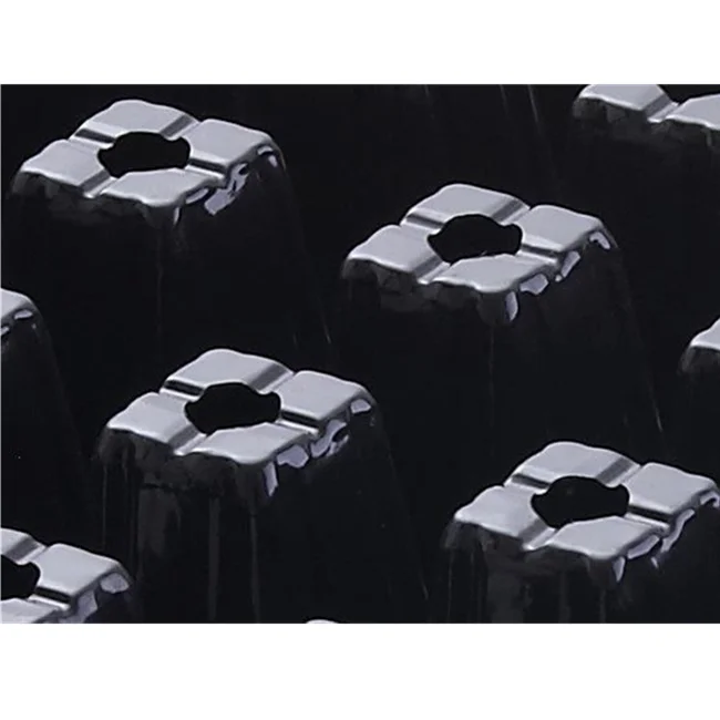 6 15 18 32 50 72 98 105 128 162 200 holes cells plastic seed starter tray black PS nursery seed trays