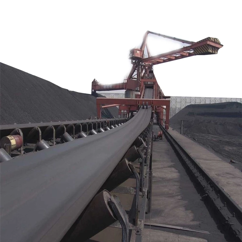 Rubber Portable Feeding Ep 150 550 Long Life Belt Conveyor Machine