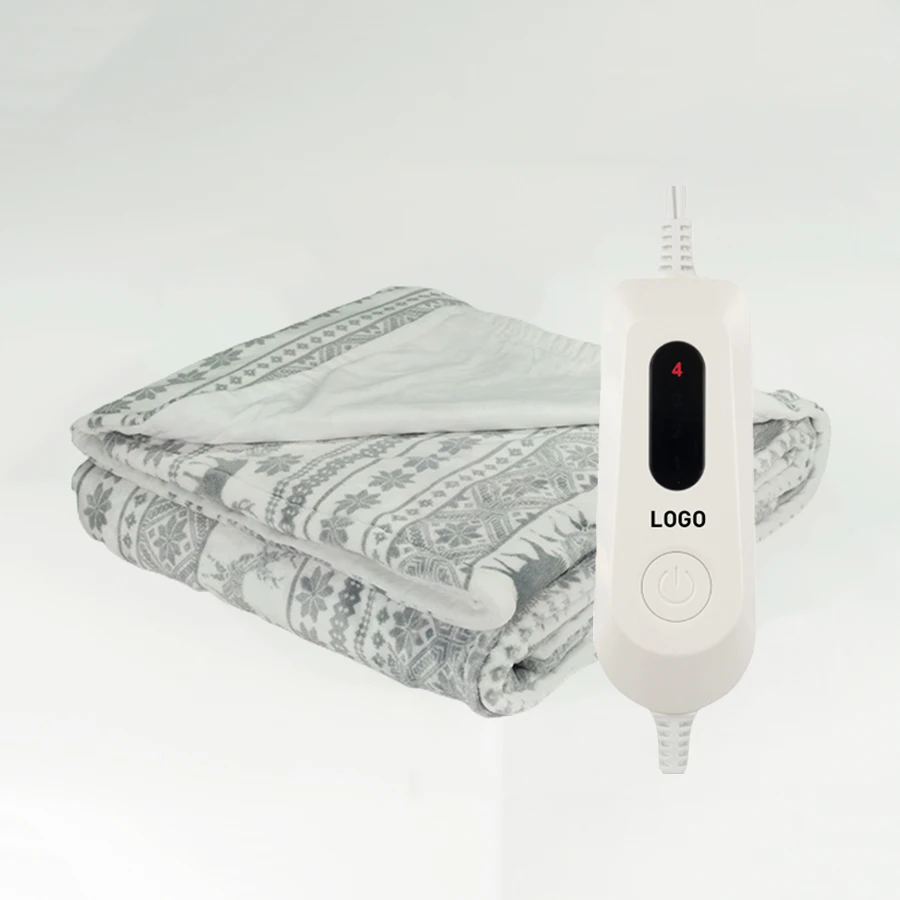 Brand Supplier ETL CETL approval 50*60 inch overheat protection electric heating blanket