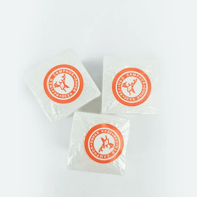 Feature eco-friendly, other Household Chemicals smokeless camphor tablets deer camphor tablets religious camphor tablets