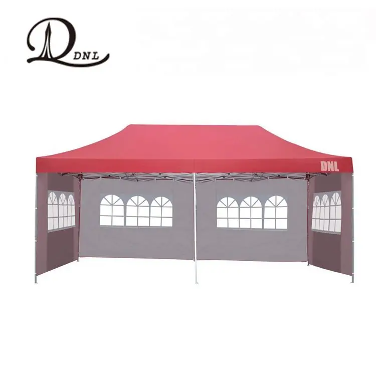 3*6 black steel frame tent Outdoor Canopy Portable Pagoda Party Trade Show Tent