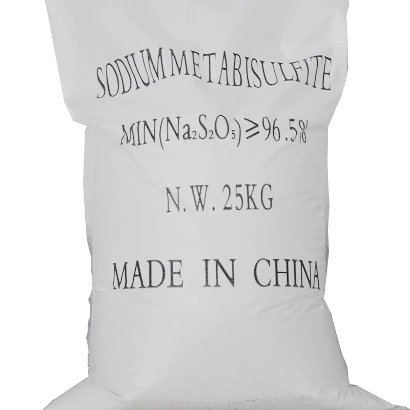 96.5% ,97%Sodium metabisulphate