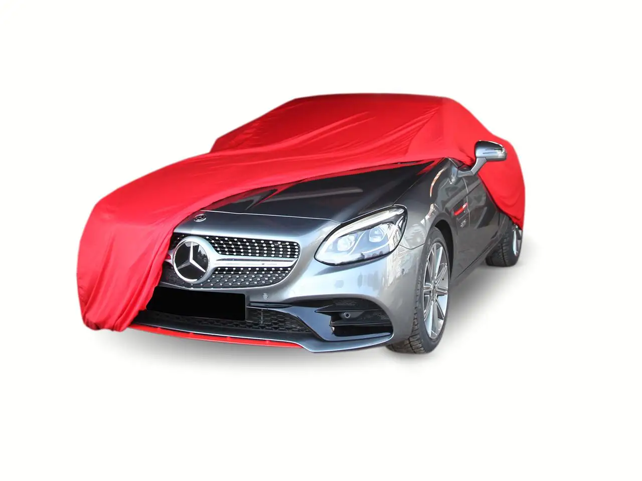 Lotocover LT-CC-23 из воздухопроницаемого эластичного материала для использования в помещениях пыли покрытие автомобиля красного