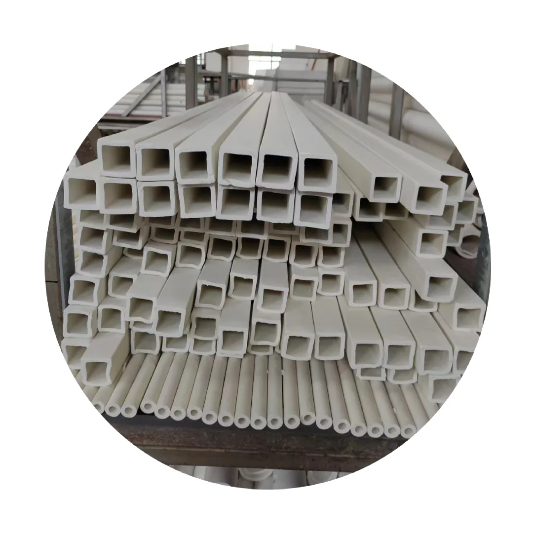 customize 100cm 200cm 300cm alumina ceramic roller for Glass Tempering Furnace