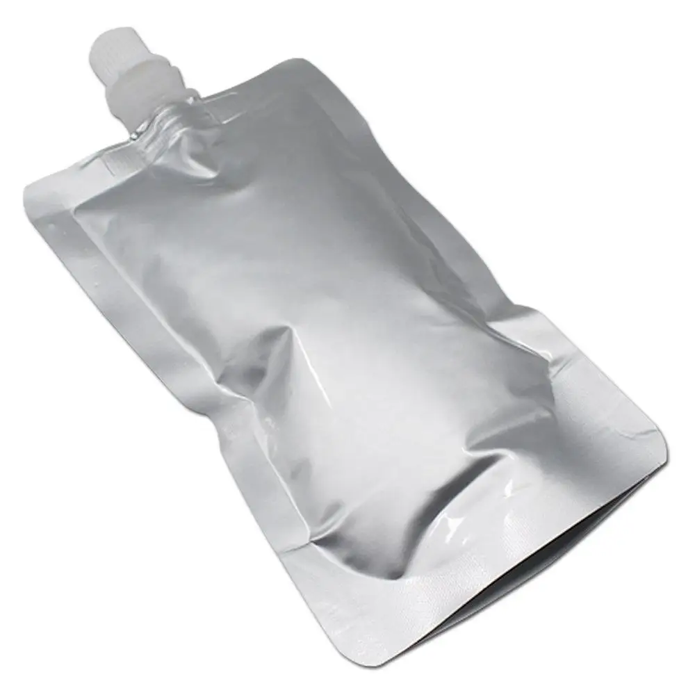 Custom Printed Juice Pouches Food Grade Aluminum Foil Stand Up Spout Pouch Plastic Drink Bag
