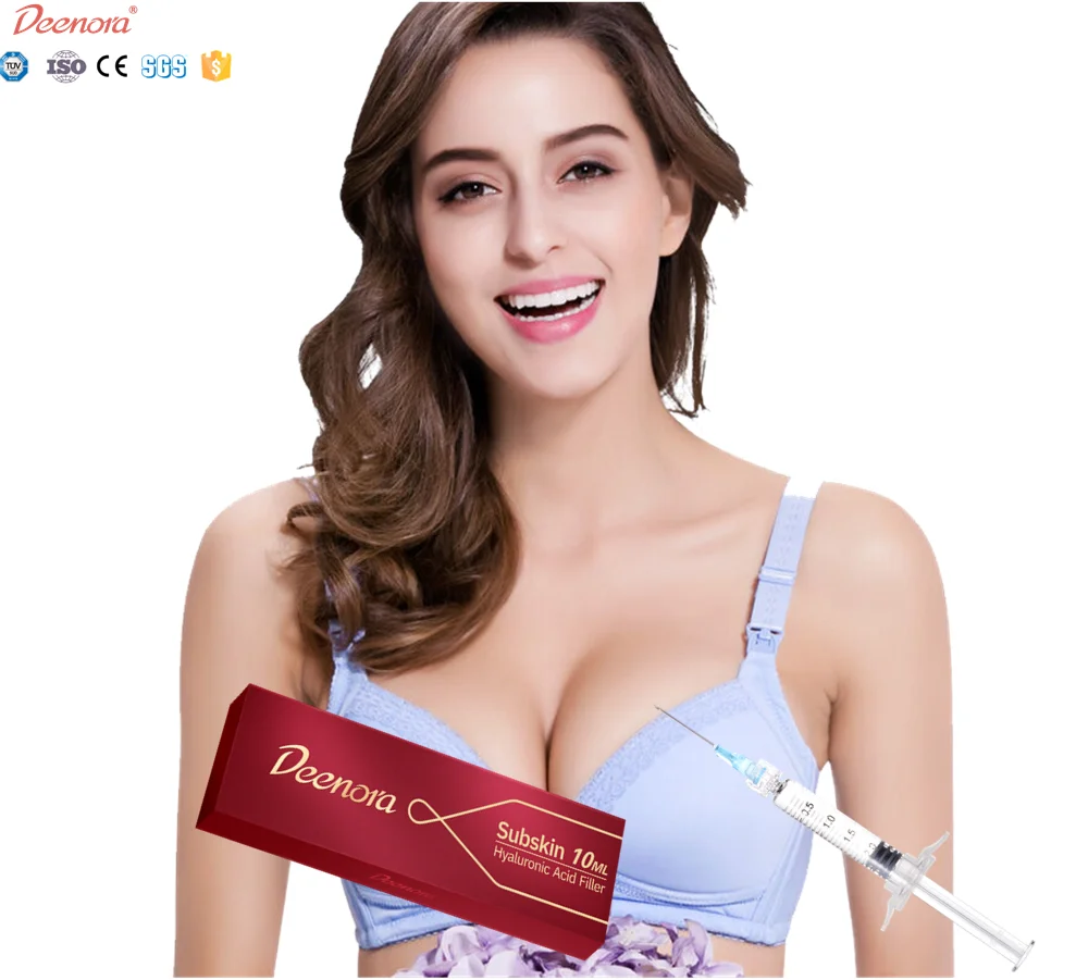 Deenora korea Hot Sale buttocks  increase enlargement gel cross linked ha hyaluronic acid dermal filler for face nose skin