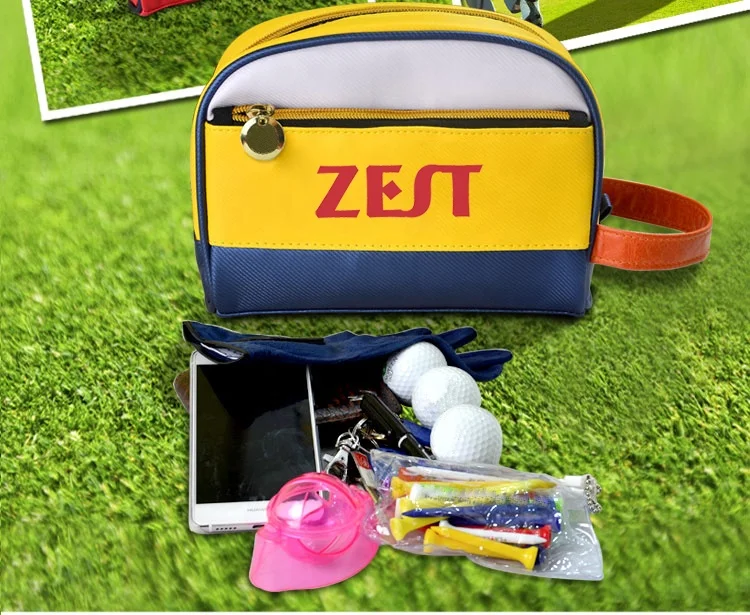 New Design mini small golf ball bag Personalized Waterproof Golf Ball Pouch Bag