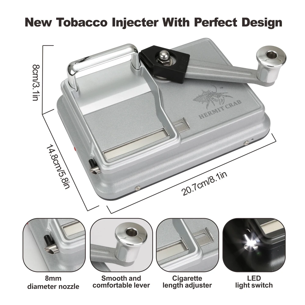 Hermit Crab Camouflage 2 tobacco rolling machine automatic injector cigarette machine