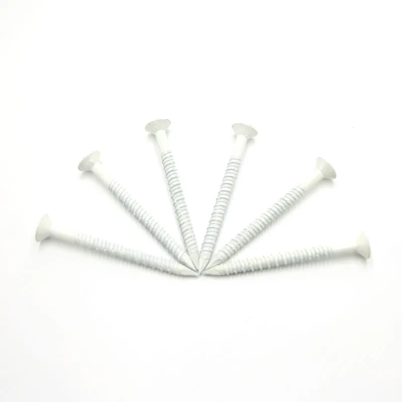 Stainless Steel Simpson Hexagonl Head,  Countersunk Head Plastic Anchors For Concrete Screws