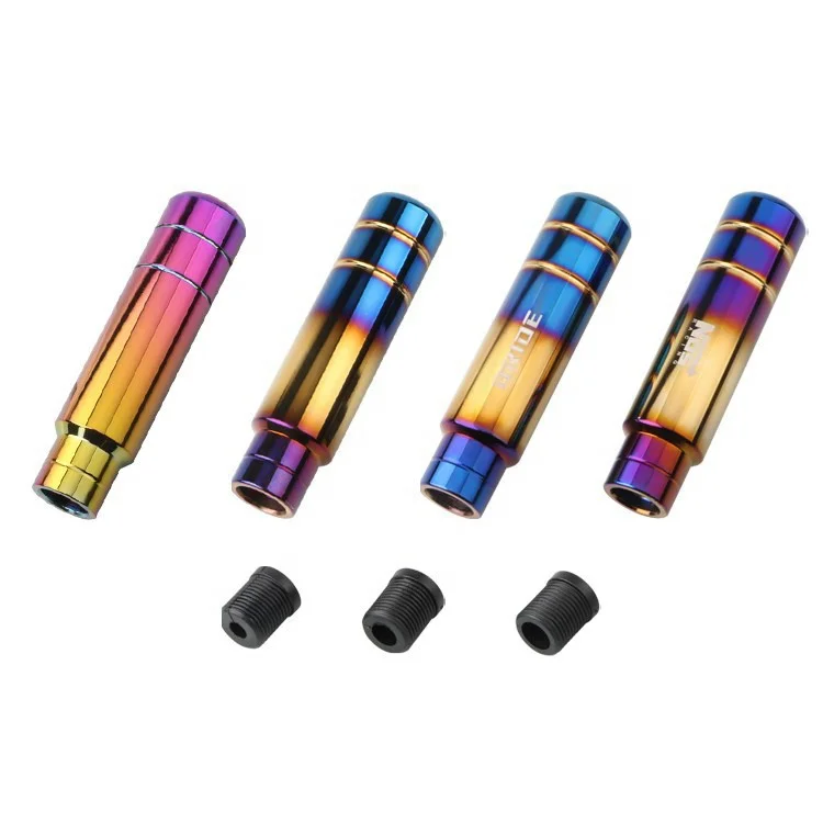 Universal 5 6 Speed JDM Custom  Gear Shift Knobs Aluminium Alloy 13cm Gear Nob Shift knob Car Gear Shift