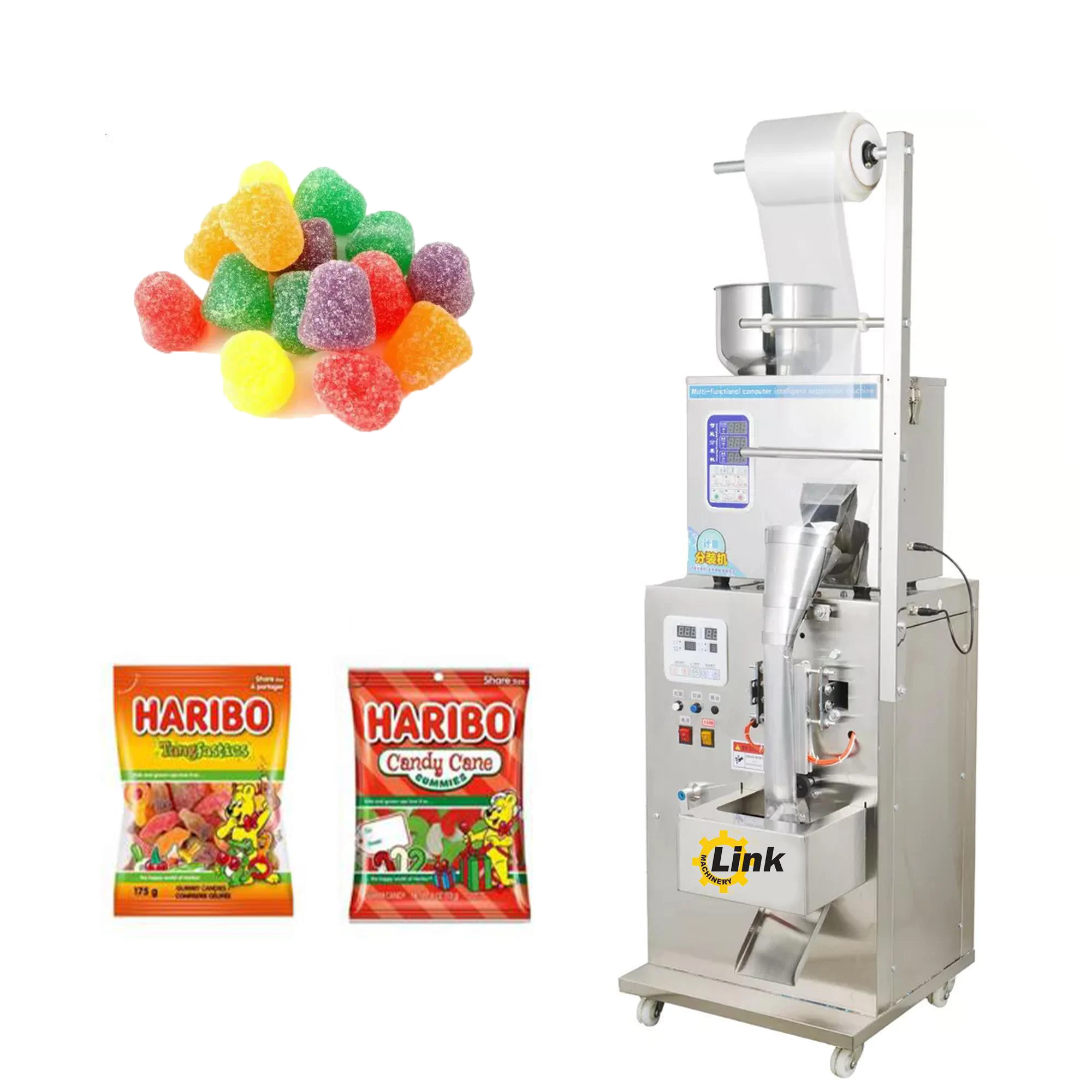 Factory Direct Sale Fully Automatic Sunflower Seed Coconut Powder Tea Small Candy Multifunctional Packaging Machine