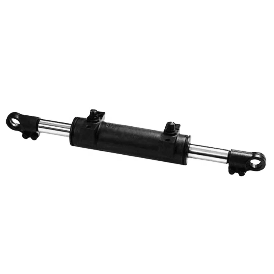 Manufacturer double acting hydraulic steering cylinder system for tractor