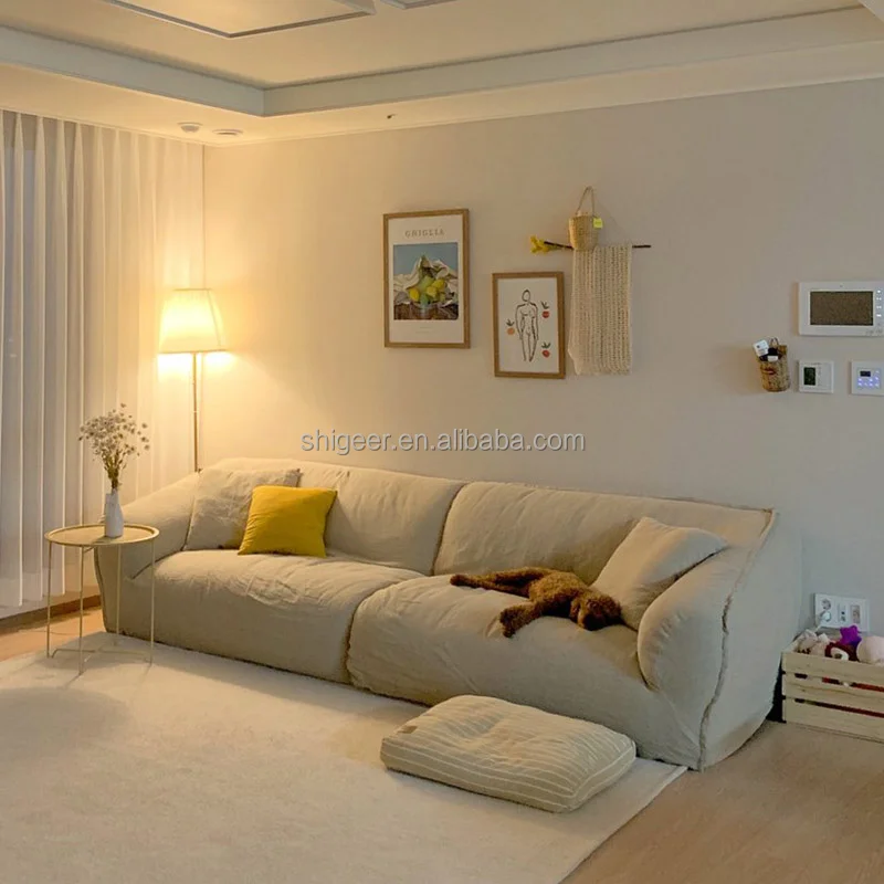 wooden contemporary slipcover sectional sofa