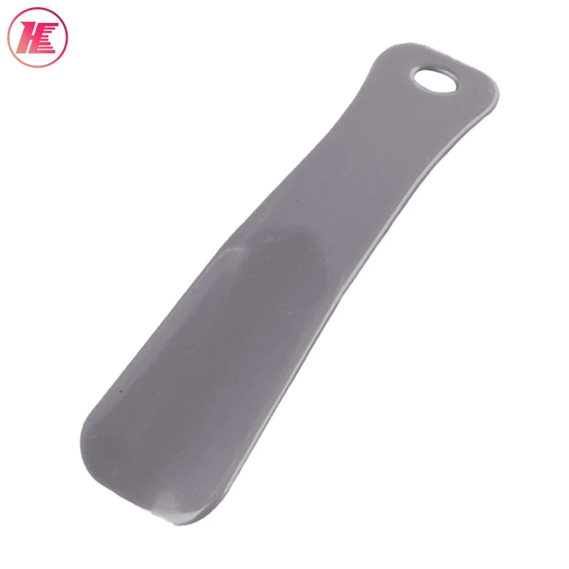 Hot Sale Cheap Short Comfortable Handle Promotional Plastic Shoe Horn And Shoe Spoon With Logo