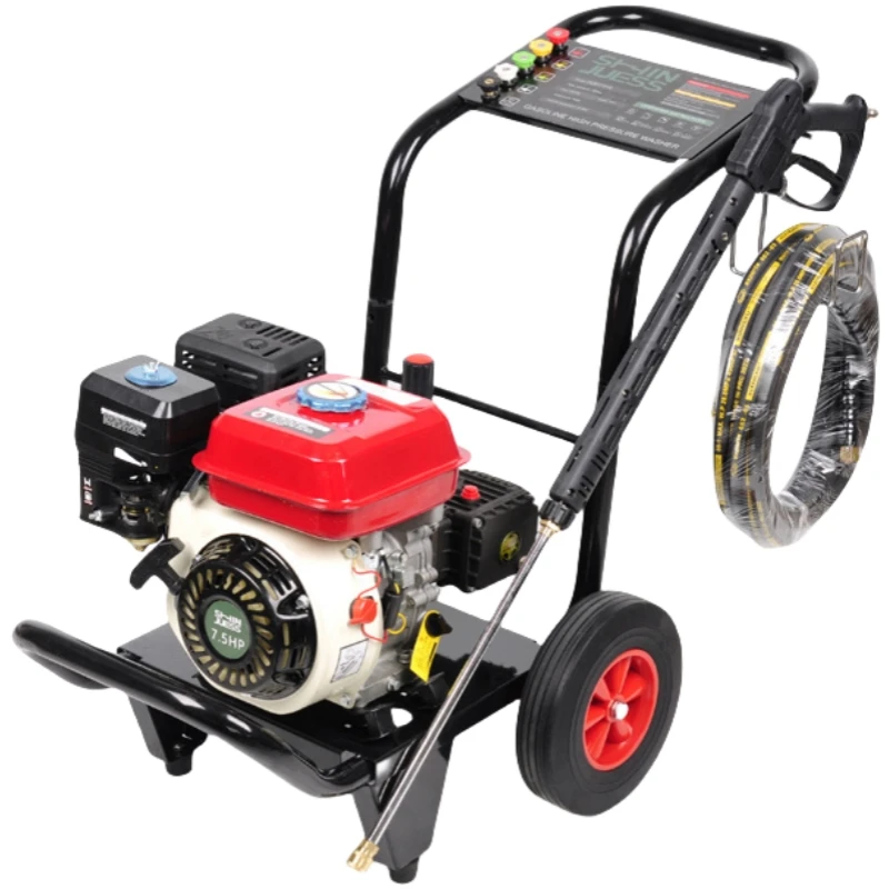 7.5HP бензиновый инжектор машина для очистки портативный очиститель высокого давления