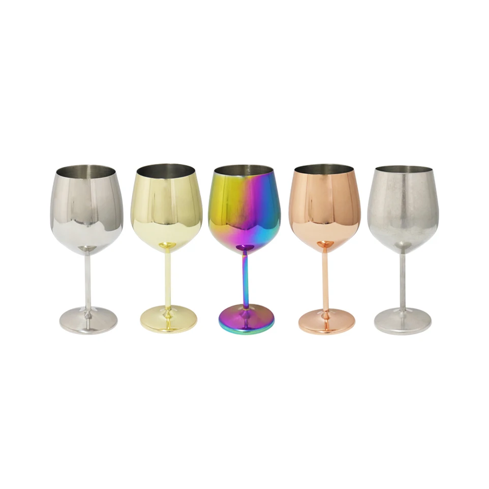 RTS Eco-Friendly Stainless Steel Wine Accessories Unique Shape Martini Glass Cup for Home and Bar Use Made from PC Material