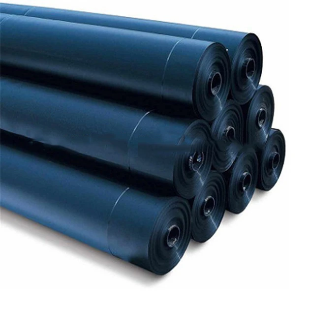 Толщина 1 мм черный гладкий Hdpe геомембрана