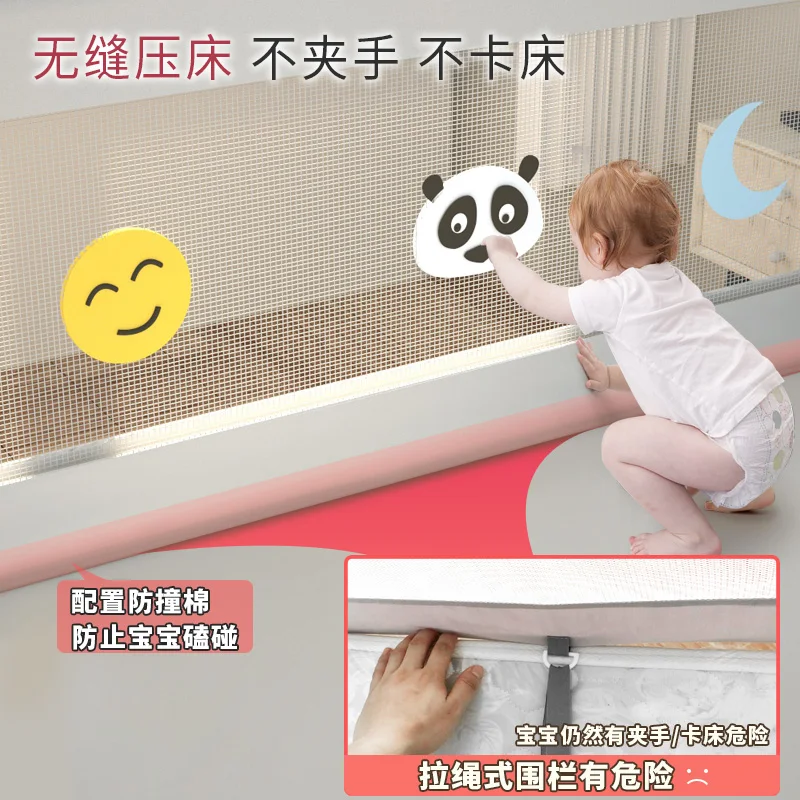 
Fashionable home adjustable contoured bed rail compact design 