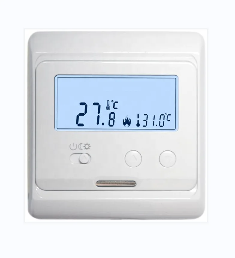 Apartment Electric Underfloor Heating Film Heating System Digital Thermostat