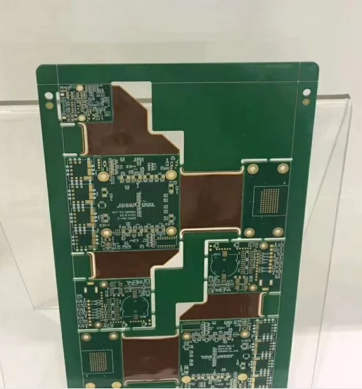 flexible pcb 8 Layer fpc Flexible-Rigid PCB  manufacture Flex PCB Cable (FPC)  Rigid-Flexible  pcba assembly