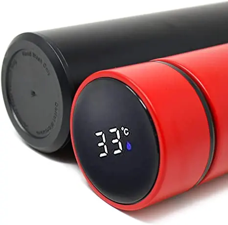 Wholesale Cheap Custom Logo Gift Stainless Steel 304 Smart Water Bottle Coffee Thermos with LED Temperature Display