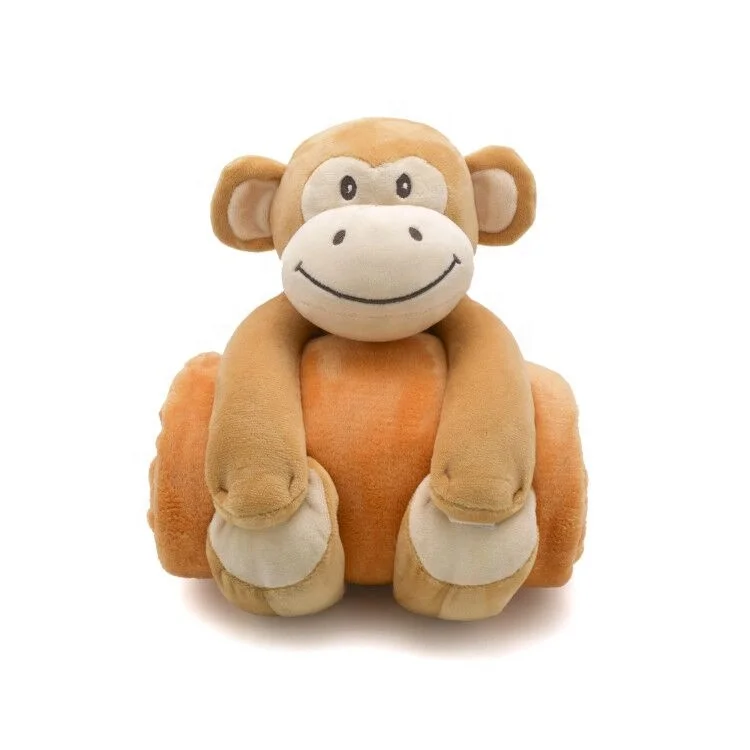 Low price custom multiple fox plush toy stuffed animal plush toy baby blanket for kids