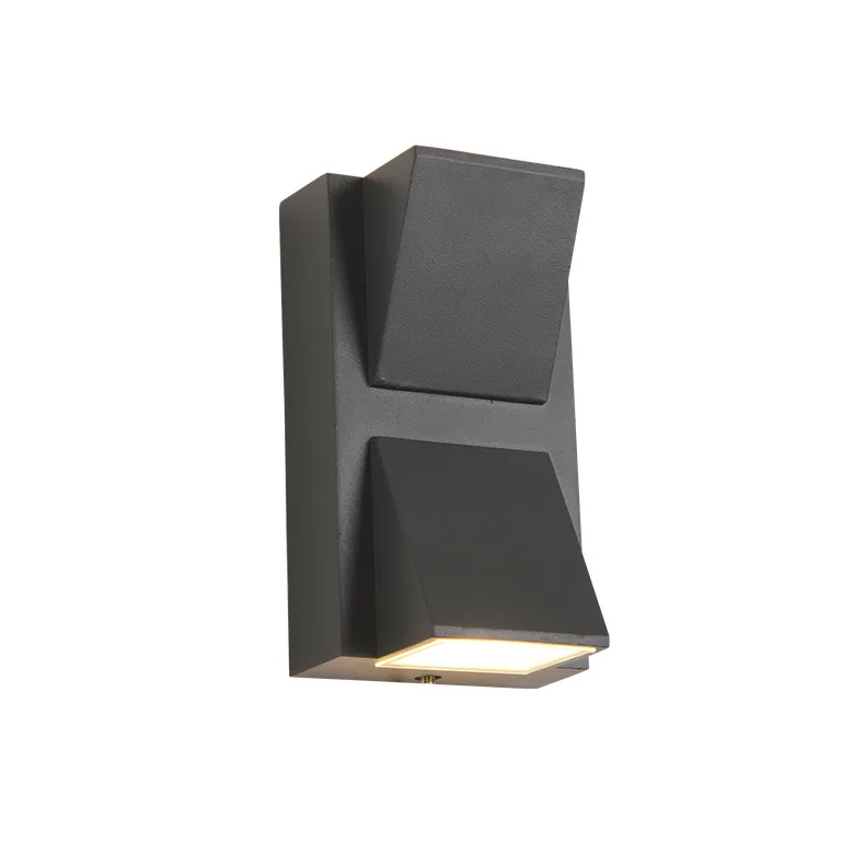 Новый дизайн, Лидер продаж, высокое качество, 3 Вт, 6 Вт, наружный светодиодный настенный светильник, Квадратный светодиодный настенный светильник, IP65