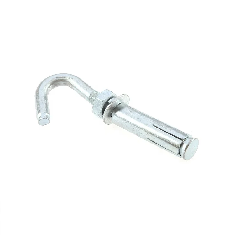 304 Stainless Steel Hook Zinc Plated Expansion Bolt m12 J Hook