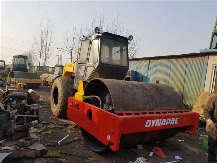 Подержанный дорожный каток Dynapac CA30D для продажи одиночный двойной барабанный б/у Германия бренд