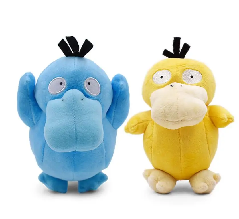 XUX 15cm Kawaii Psyduck Plush Toy Soft Stuffed PP Cotton Plush Toy Wholesale Home Decoration  Pillow Kids Toy