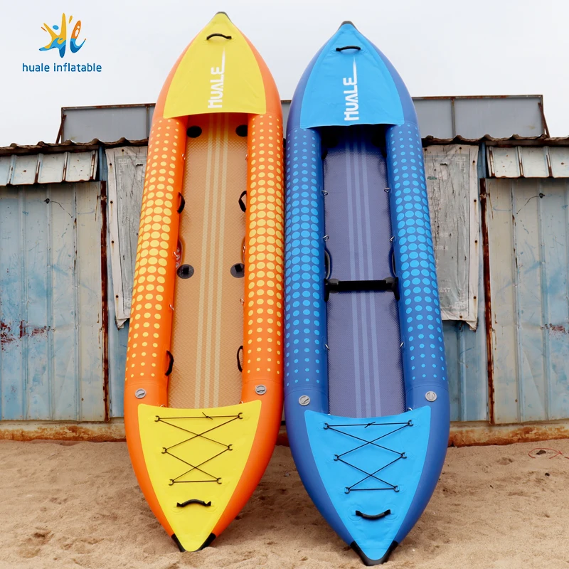 New Design Inflatable Kayak Packraft Fishing High Speed Pvc Kayak Rowing Boat Outboard Luxurious To Customize