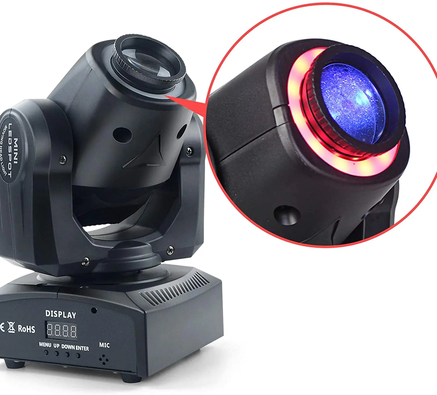 Factory Direct  30w  Spot LED MOVING Head LIGHT 7 Colors Disco Lights Ball  Sonos Move Beam DJ Stage Lights