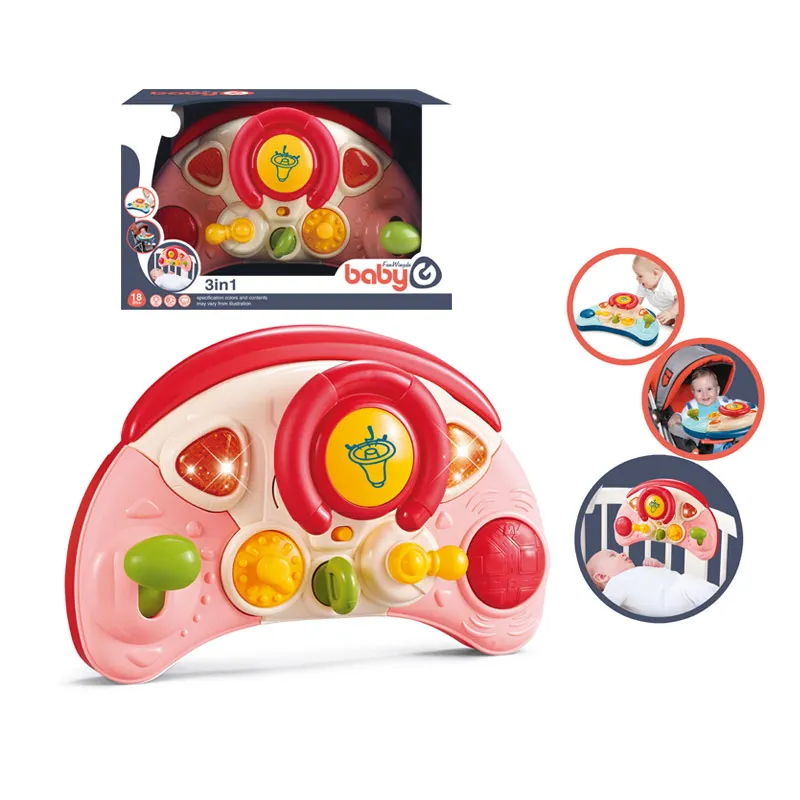 EPT Toys 3 in 1 Baby Steering Wheel Intelligent Learning Game