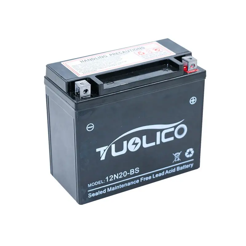 12N20-BS MOTORCYCLE BATTERIES DIRT BIKE BATTERIES ATV BATTERIES (12V20AH)