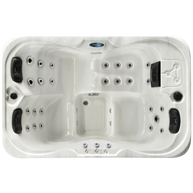 Factory Direct Price Massage Small Hot Tub 3 Person Whirlpool Outdoor Spa Scandinavia