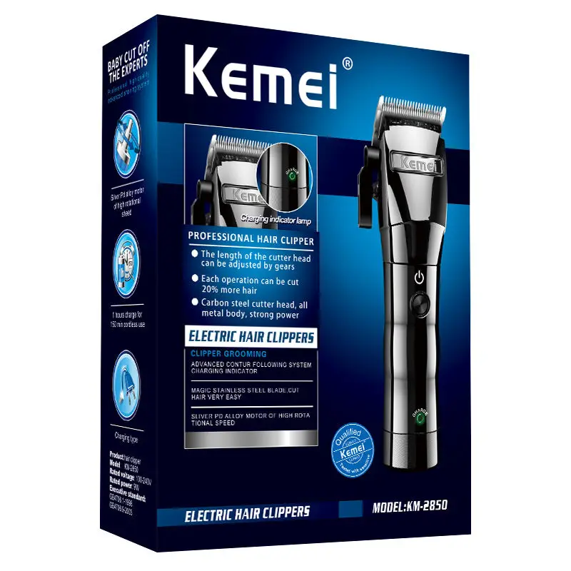 KM-2850 kemei hair clipper hair trimmer professional hair clipper Wholesale