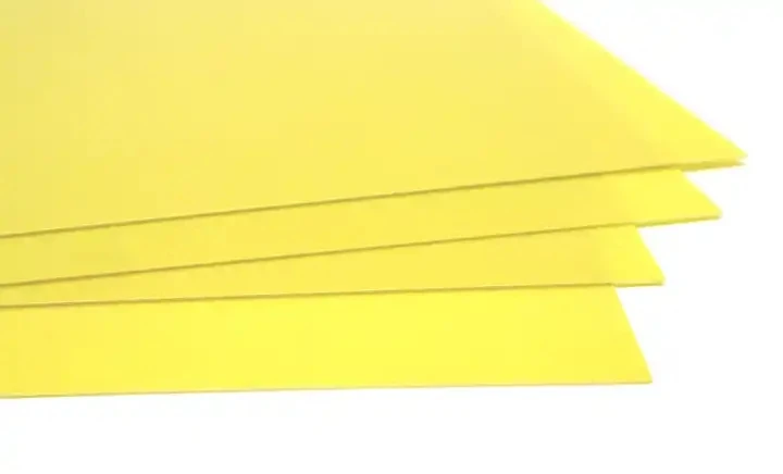 lithium battery material factory price yellow epoxy fiberglass insulation plate laminated insulation sheet