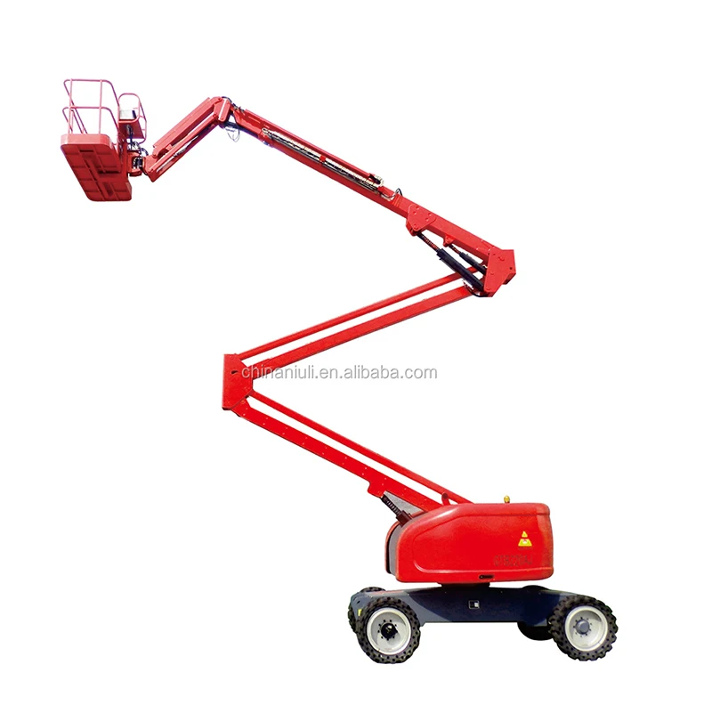NIULI GTBZ-14A 14M Cherry Picker Telescopic Aerial Self-propelled articulating boom lifts
