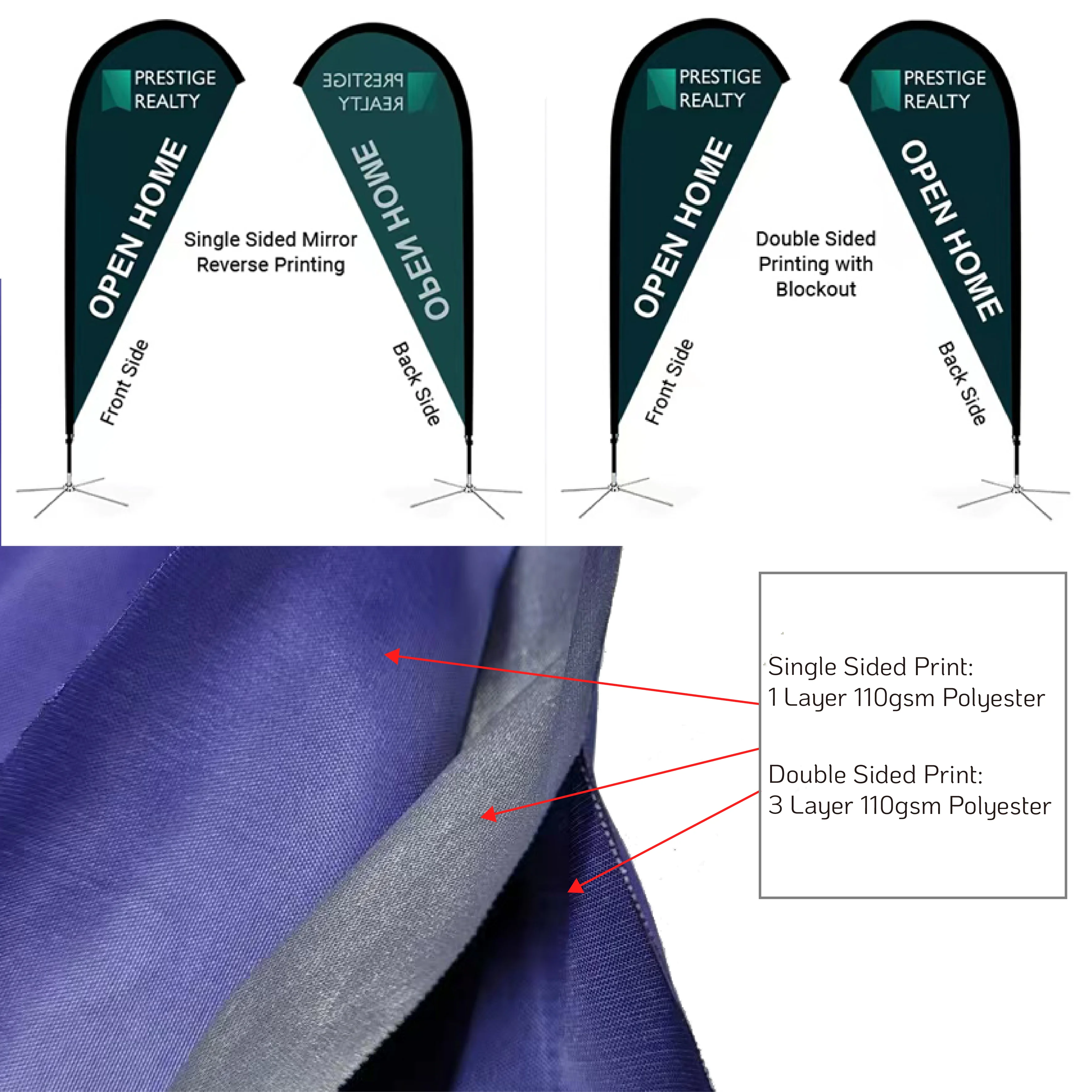 feather flag pole kit flag for outdoor advertising