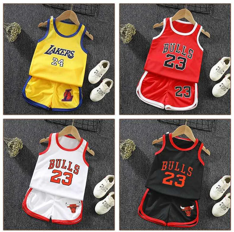 
Customized printing summer wholesale sports basketball sets 
