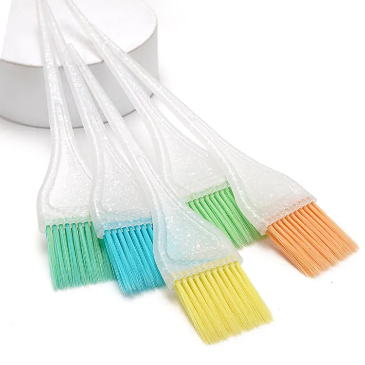 Professional Hair Coloring Tools Colours Glitter Soft Bristle Dye Brush Beauty Salon Balayage Brush