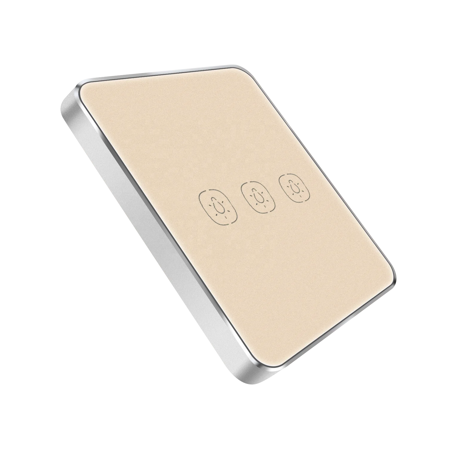 Наклейка с сенсорным выключателем Tuya smart zigbee алюминиевой