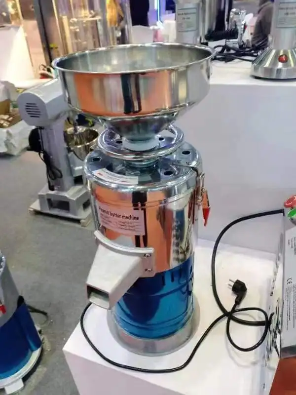 Tahini Machine Tahini Stone Mill Peanut Butter Machine Making Commercial
