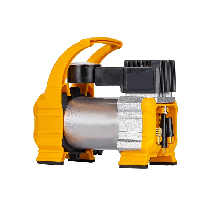
150PSI 12V 30mm single cylinder portable electric car air compressor, air pump for tires on car, bicycle, motorcycle 